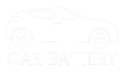 Logo car baterry Bogota blanco