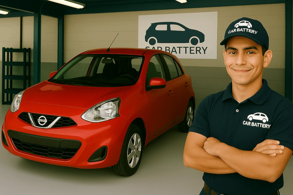 Nissan march taller de baterias carbattery