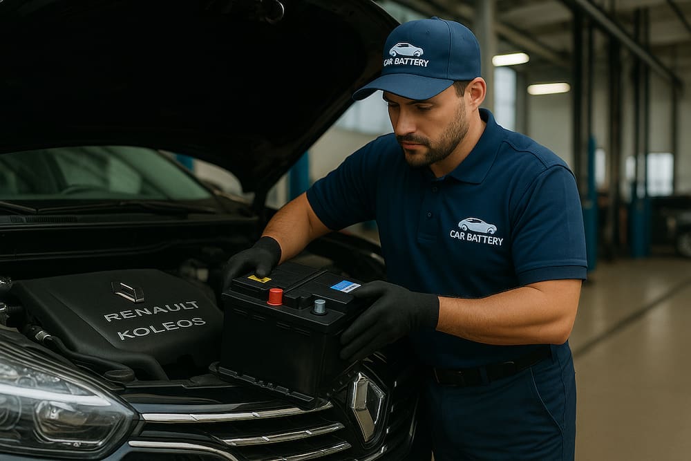 Batería a domicilio para Renault Koleos a domicilio en Bogotá